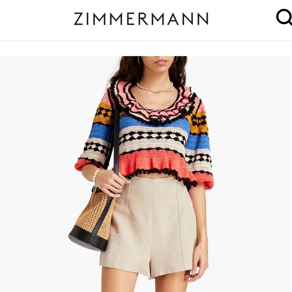 Zimmermann Ruffle Top - Picture 2 of 7